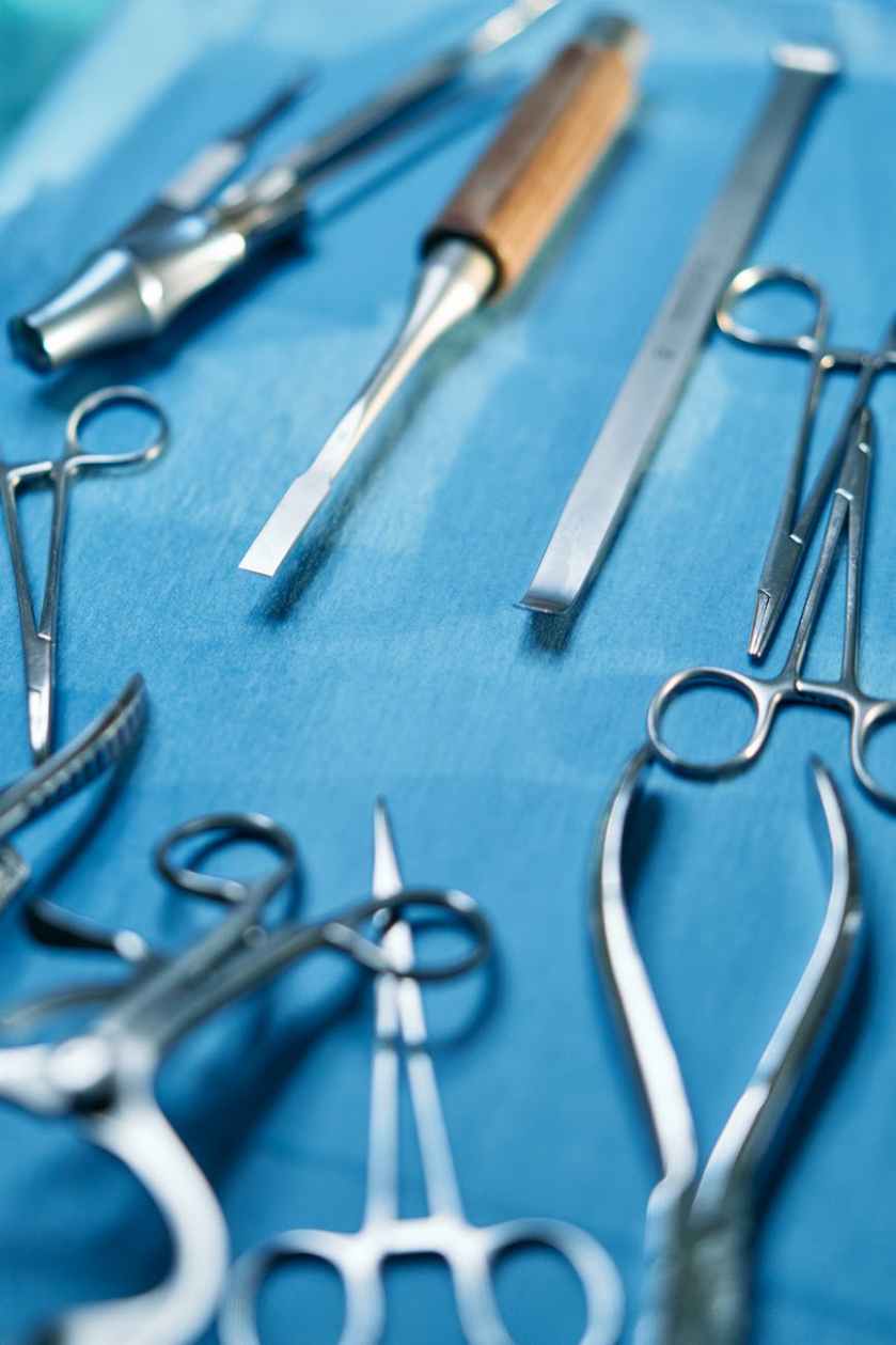 stainless medical tools used in dentistry
